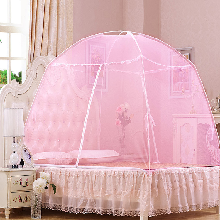 柳桥蒙古包蚊帐  1.8m床单双人家用 1.2学生宿舍1.5支架拉链露营|ms