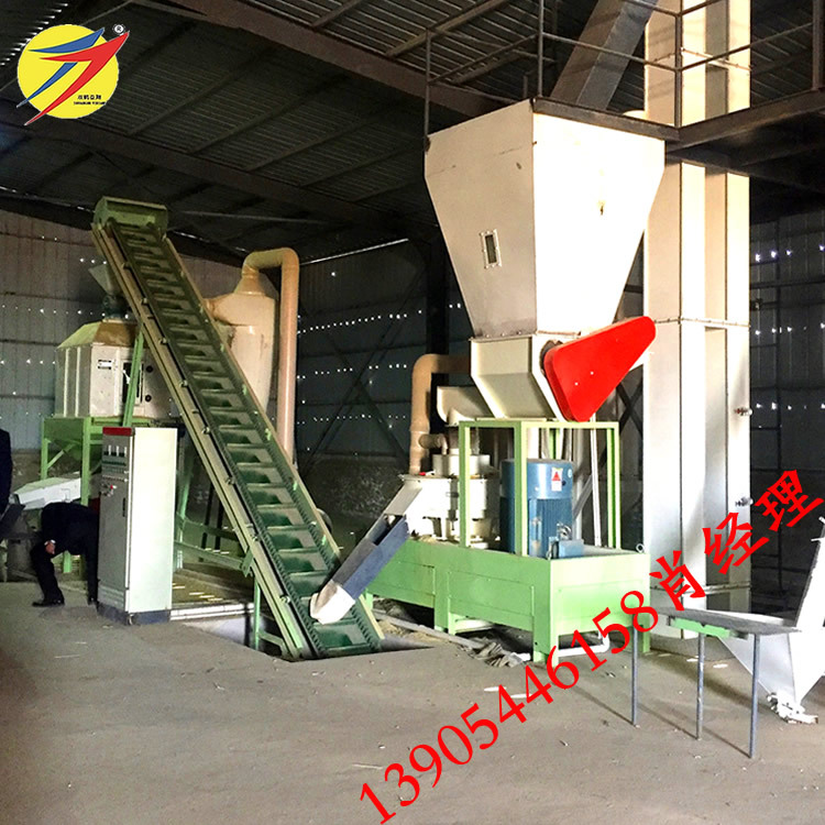 农业机械苜蓿草花生秧颗粒机牛羊秸秆饲料颗粒机立式环模750