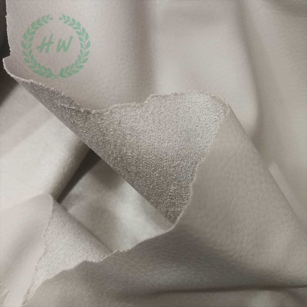 麂皮绒软皮革 PU弹力超纤绒仿皮服装革 时尚男女式皮夹克面料