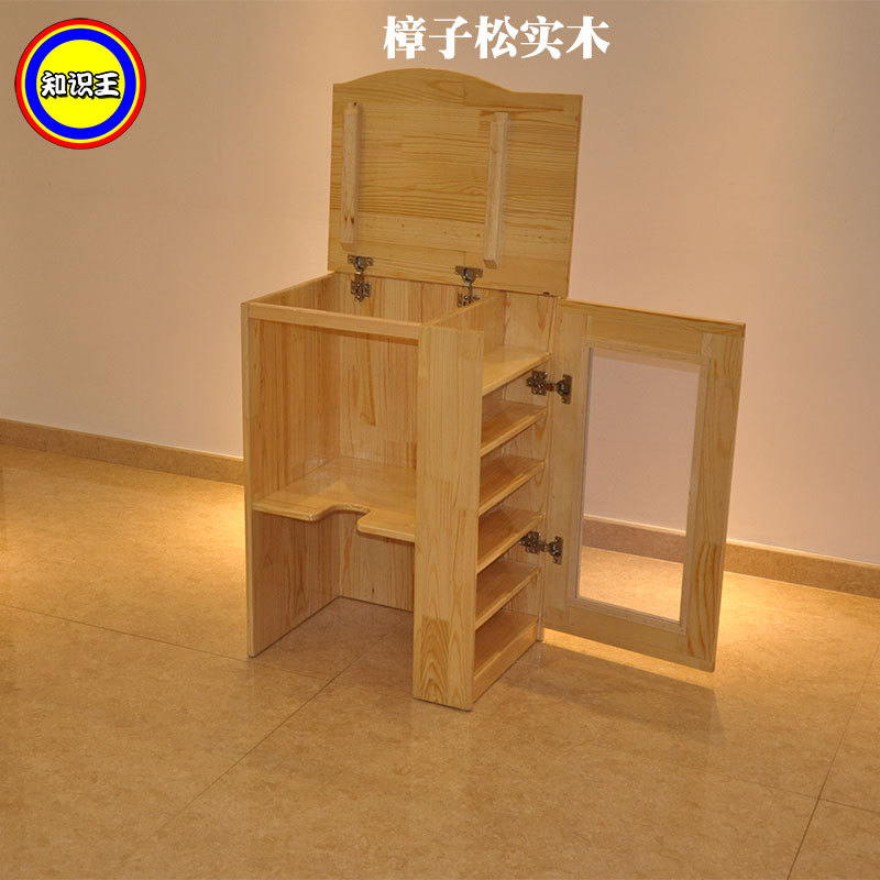 幼儿园口杯架实木茶杯柜茶桶架儿童木质水杯柜架茶杯桶水杯桶杯架|ms