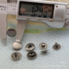 12.5mm Light Fold with 633#Copper Simpling Urgent button Press the buckle type