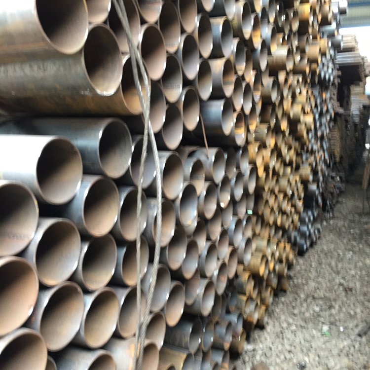 焊管6寸高频直缝焊接钢管DN150排水圆管Φ165铁管钢结构小钢柱