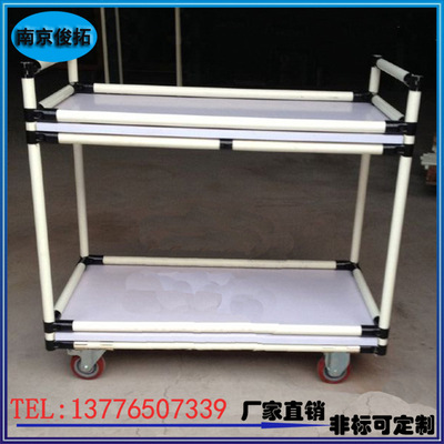 南京汽车生产线精益管车料架线棒滑动车线束料架周转车复合管定制