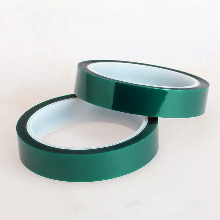 长期供应 喷锡喷漆烤漆专用绿色高温胶带 茶色高温胶带