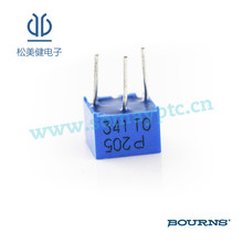 批发BOURNS(伯恩斯直插密封型原装正品)微调电位器3362P-1-205LF