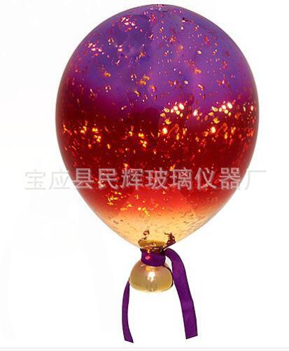 厂家批发 玻璃LED气球/ 电镀 碎银 汽球/ 透明彩绘玻璃球-阿里巴巴