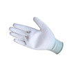 Factory wholesale PU glove Labor insurance Operation glove carbon fibre nylon glove Anti-static glove