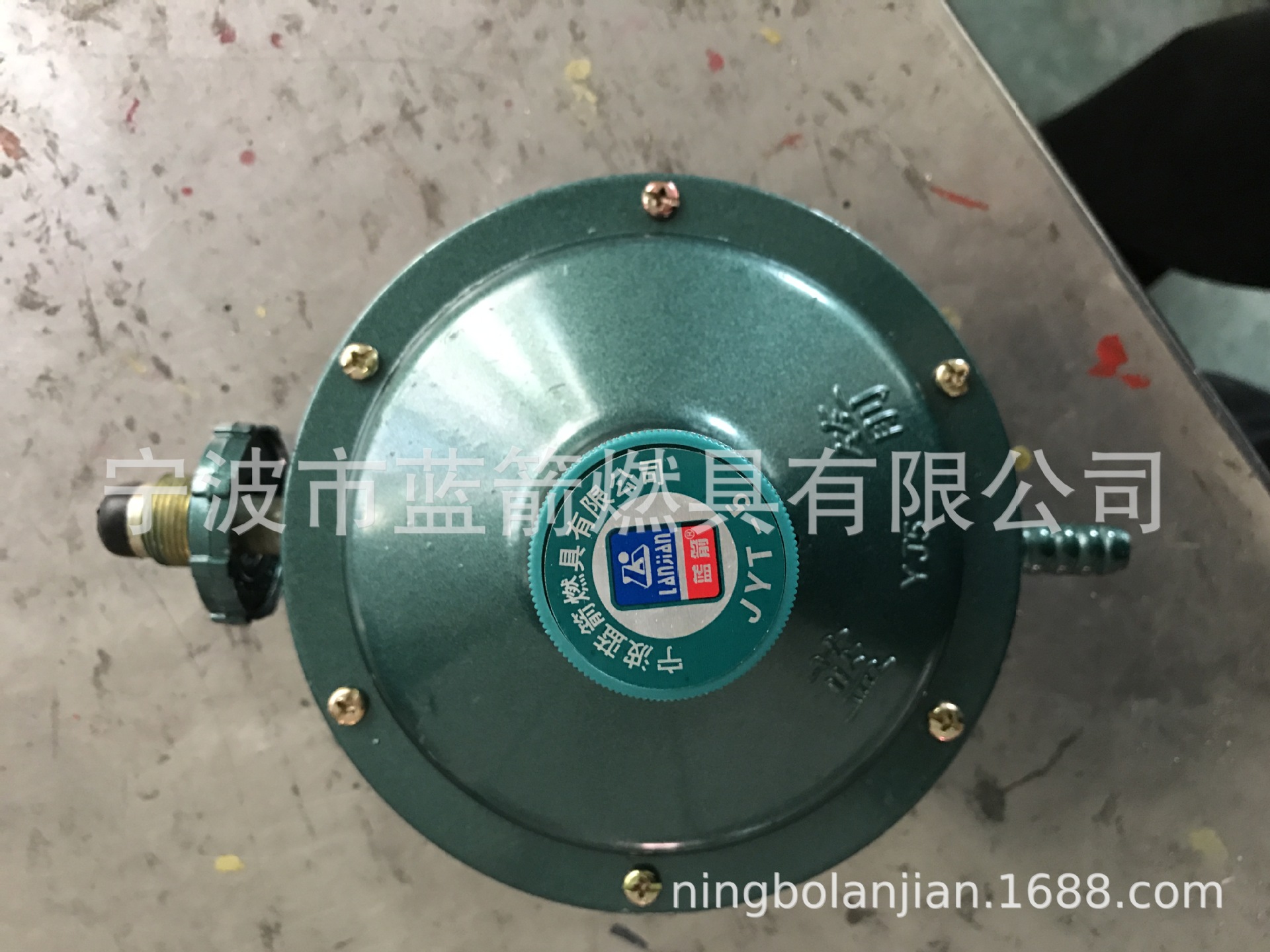 厂家直销YJ-5型液化气调压器 液化气石油气阀 非家用阀门