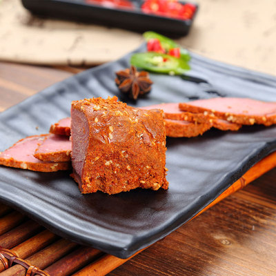 众品香辣牛肉熟食真空美食肉食真空即食下酒菜200g卤牛肉批发代发|ru