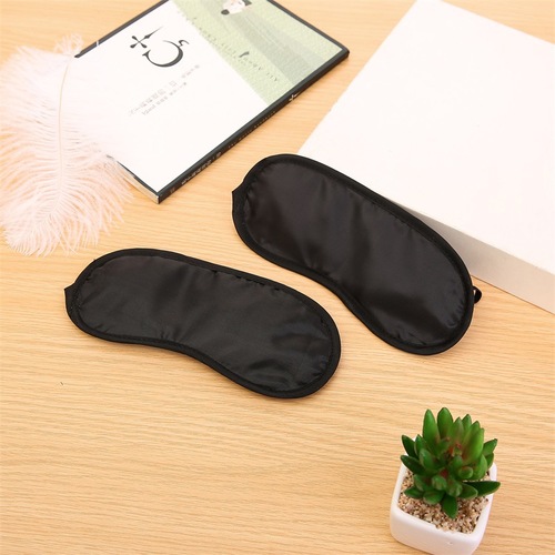 Light-blocking and breathable black eye mask to expand game activities, training, sleep, lunch break eye mask manufacturer