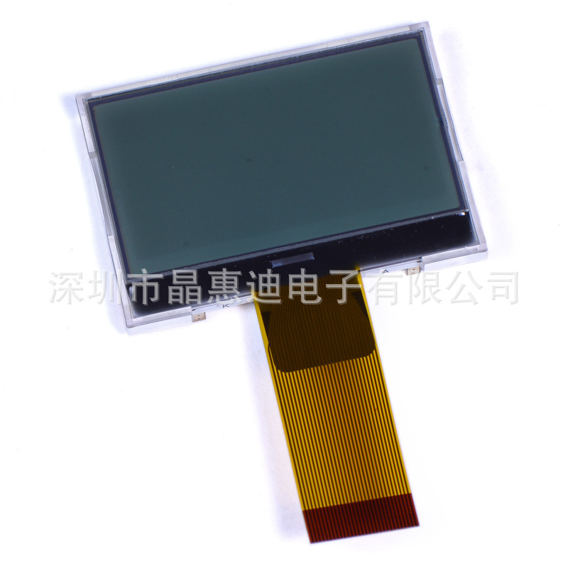 Һģ/12864/2/ͼε/ڰ/JHD12864-G123BTW-G/