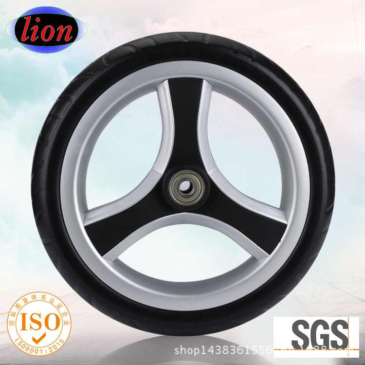 批发供应新款儿童三轮车轮.童车EVA发泡轮子.婴儿车EVA发泡轮子.