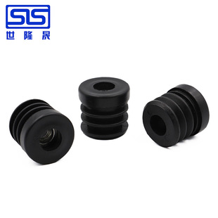Nut plug Φ25 * M8 * 25mm round plastic inner plug buried tooth plug furniture wheel sleeve plastic fittings nut plug