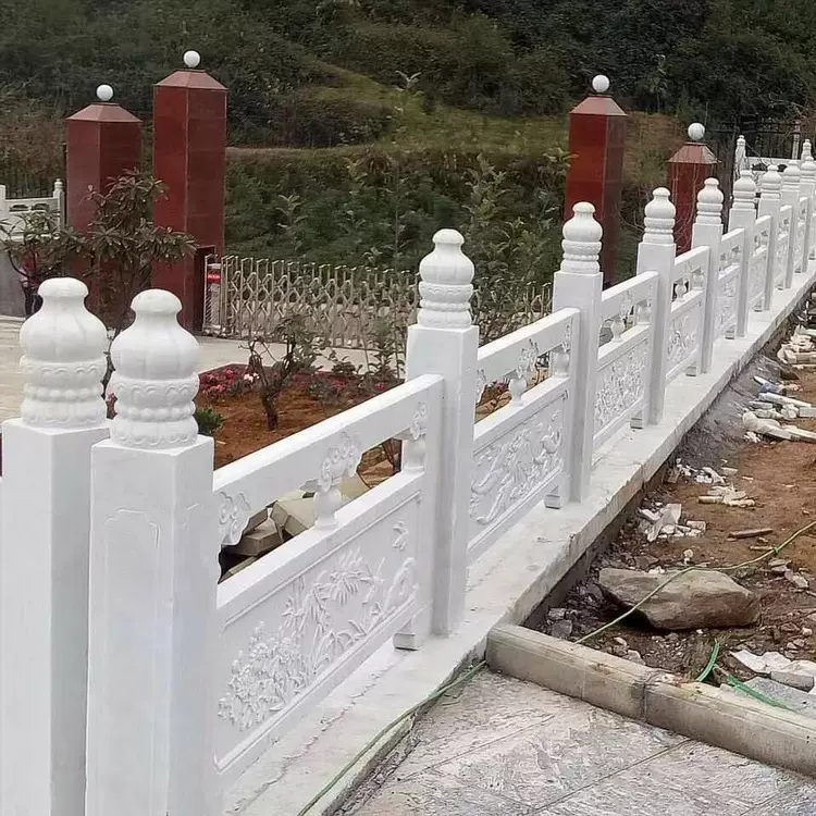 定做大中小型石亭子 简约单层石雕亭子 户外园林石头亭子