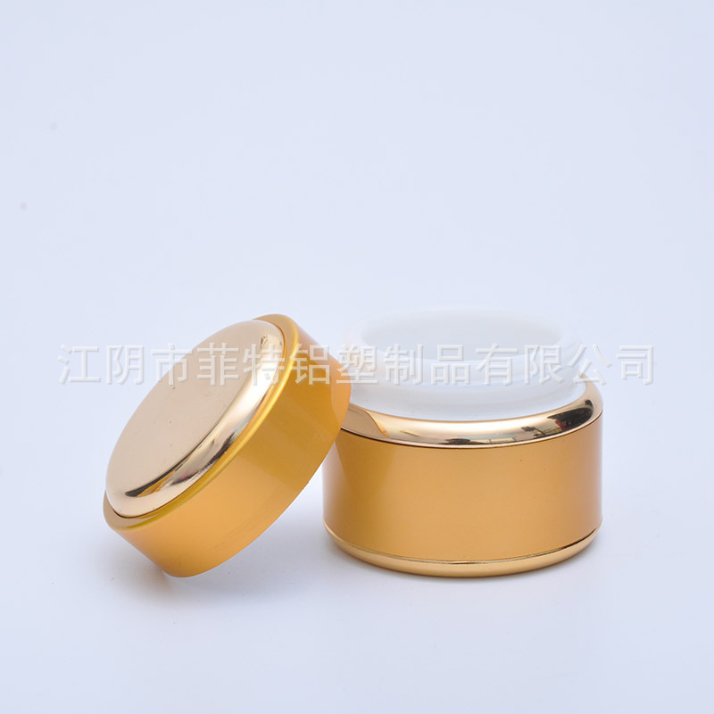 厂家供货 15g30g50g电化铝五件套膏霜瓶面霜化妆品分装瓶药膏罐