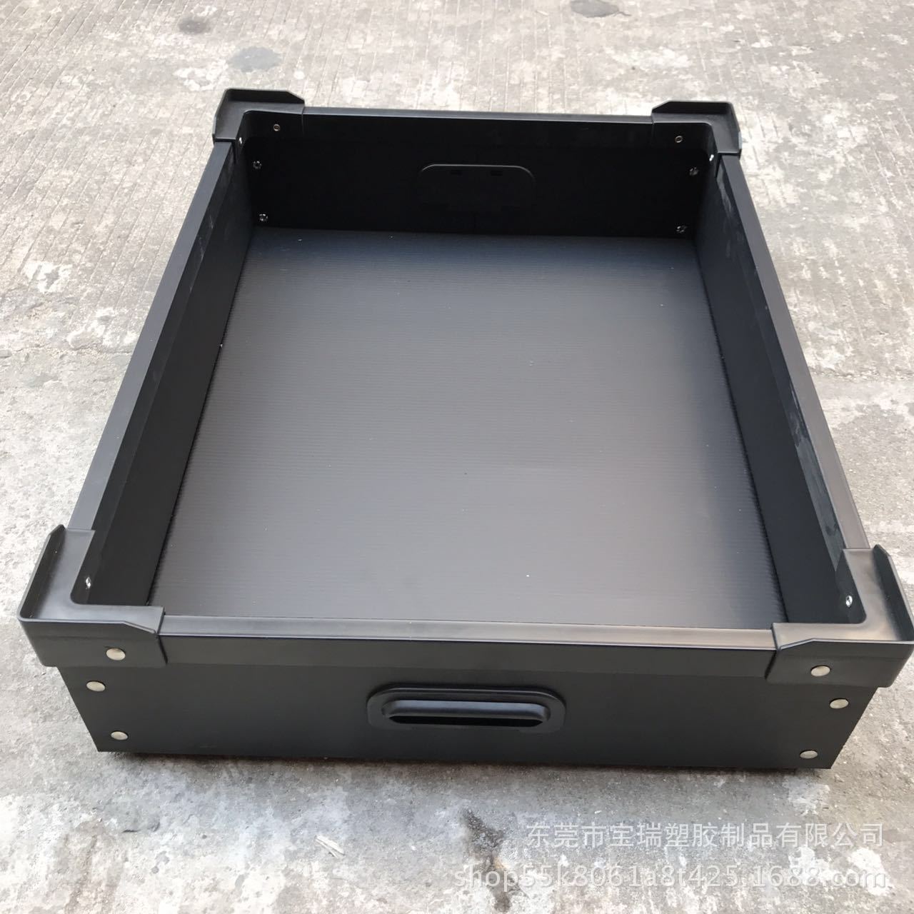 宝瑞惠州各种PP塑胶骨架箱 中空板周转箱 瓦楞板塑料骨架箱