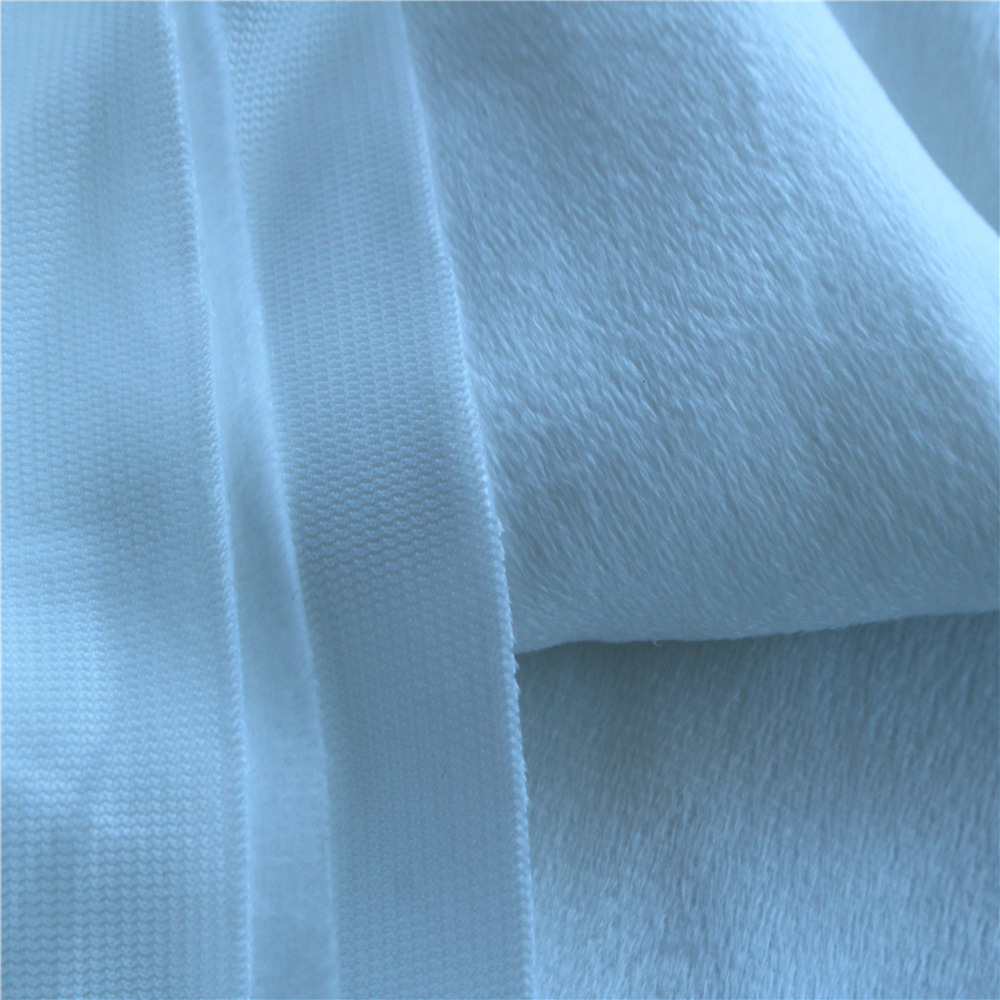 抱枕狗窝棉鞋印花用绒布经遍布 经编布 经编面料