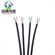 白色欧规橡胶线户外防水电源线VDE认证H05RN-F 2*0.75厂家直销