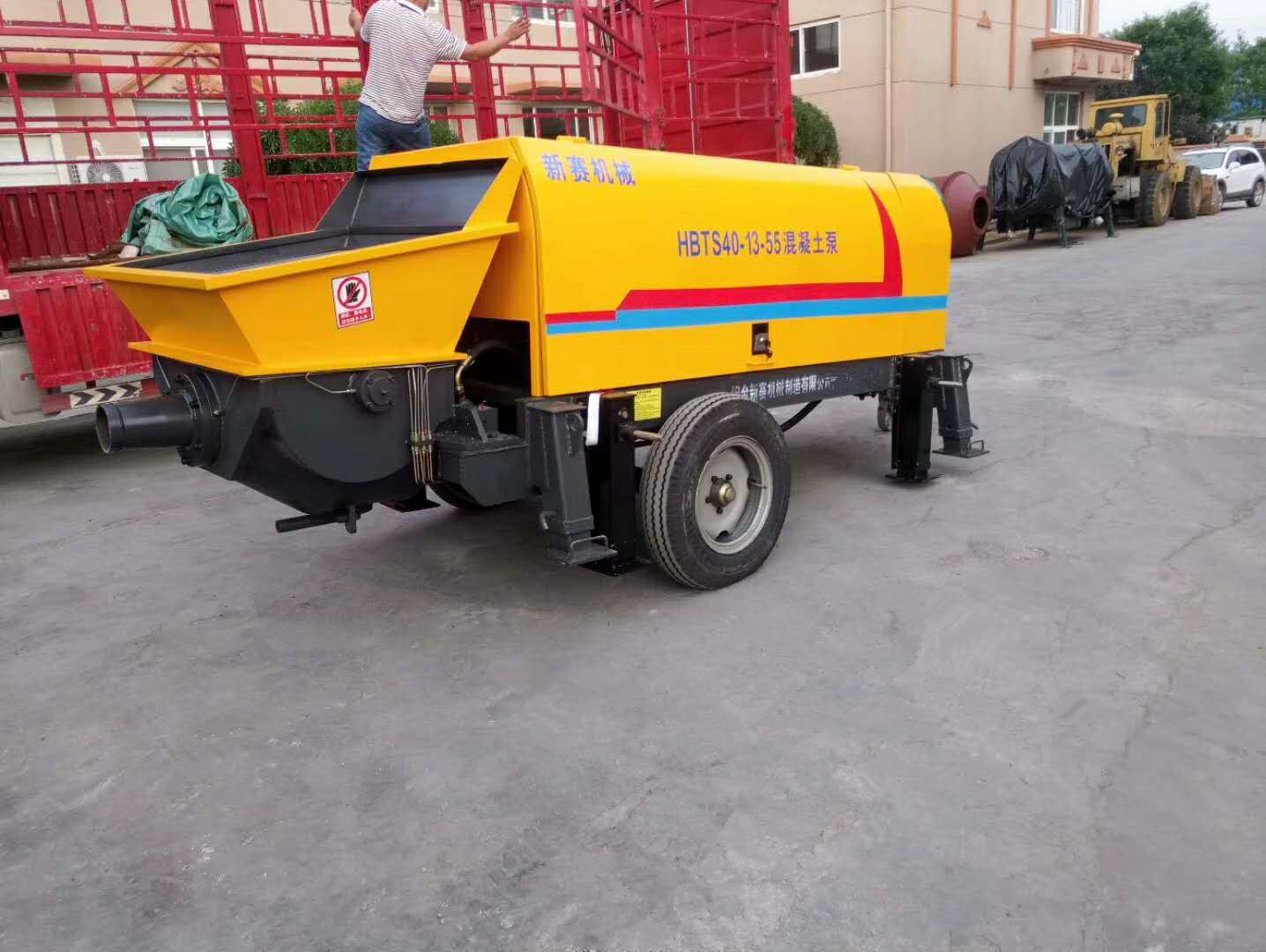 HBT40.13.55S concrete pump 混凝土地泵 电动地泵 50地泵 小地泵