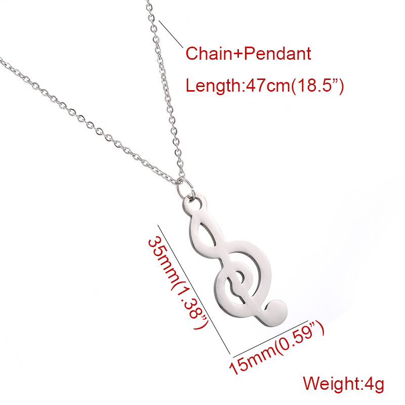 Women’s Note Necklace