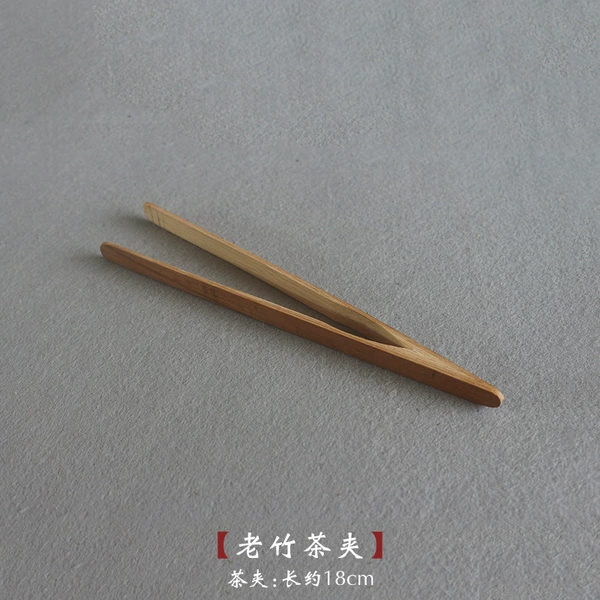 Old bamboo tea clip