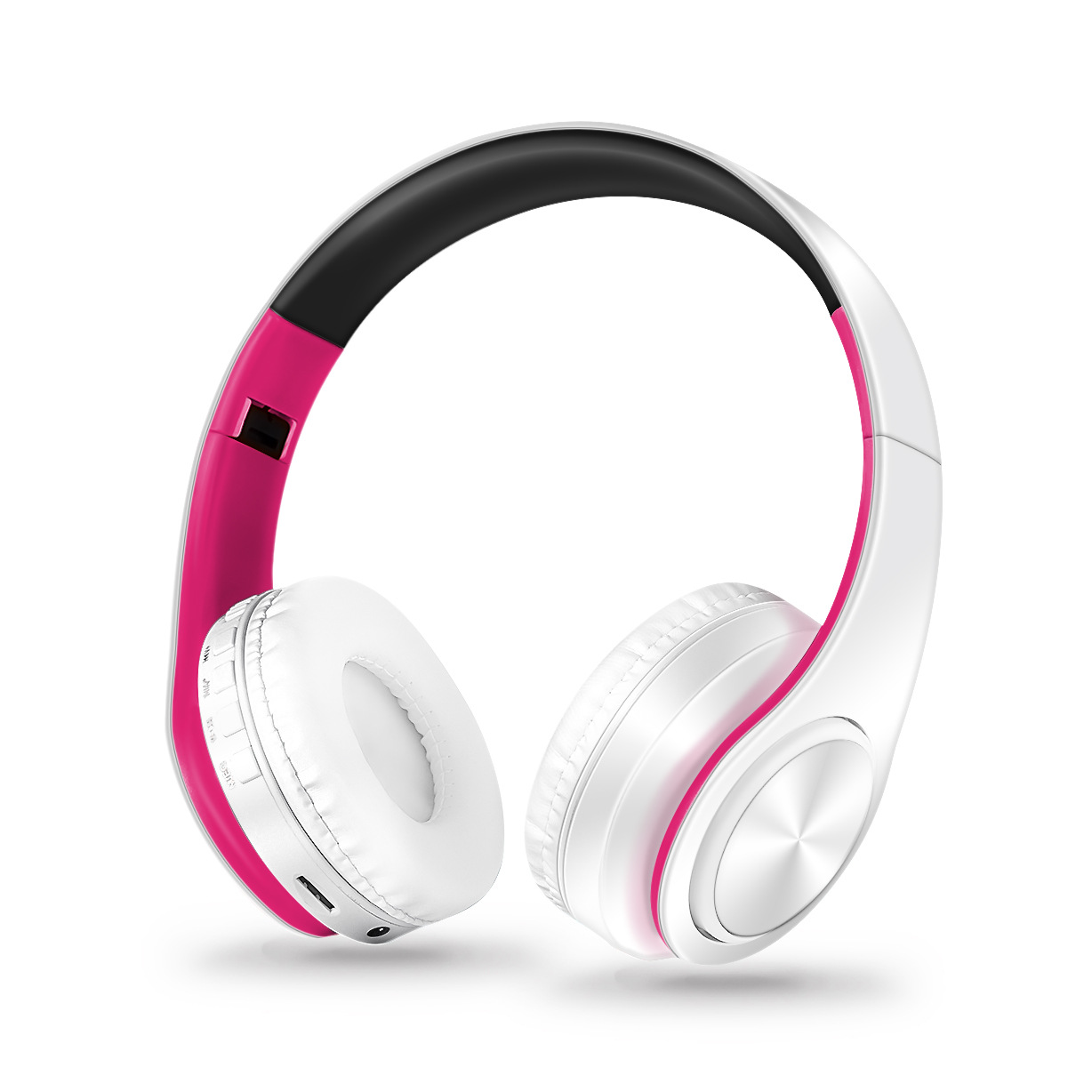 Explosive Multi-color Folding Wireless Headset Bluetooth Card Sports Music FM Universal Headset