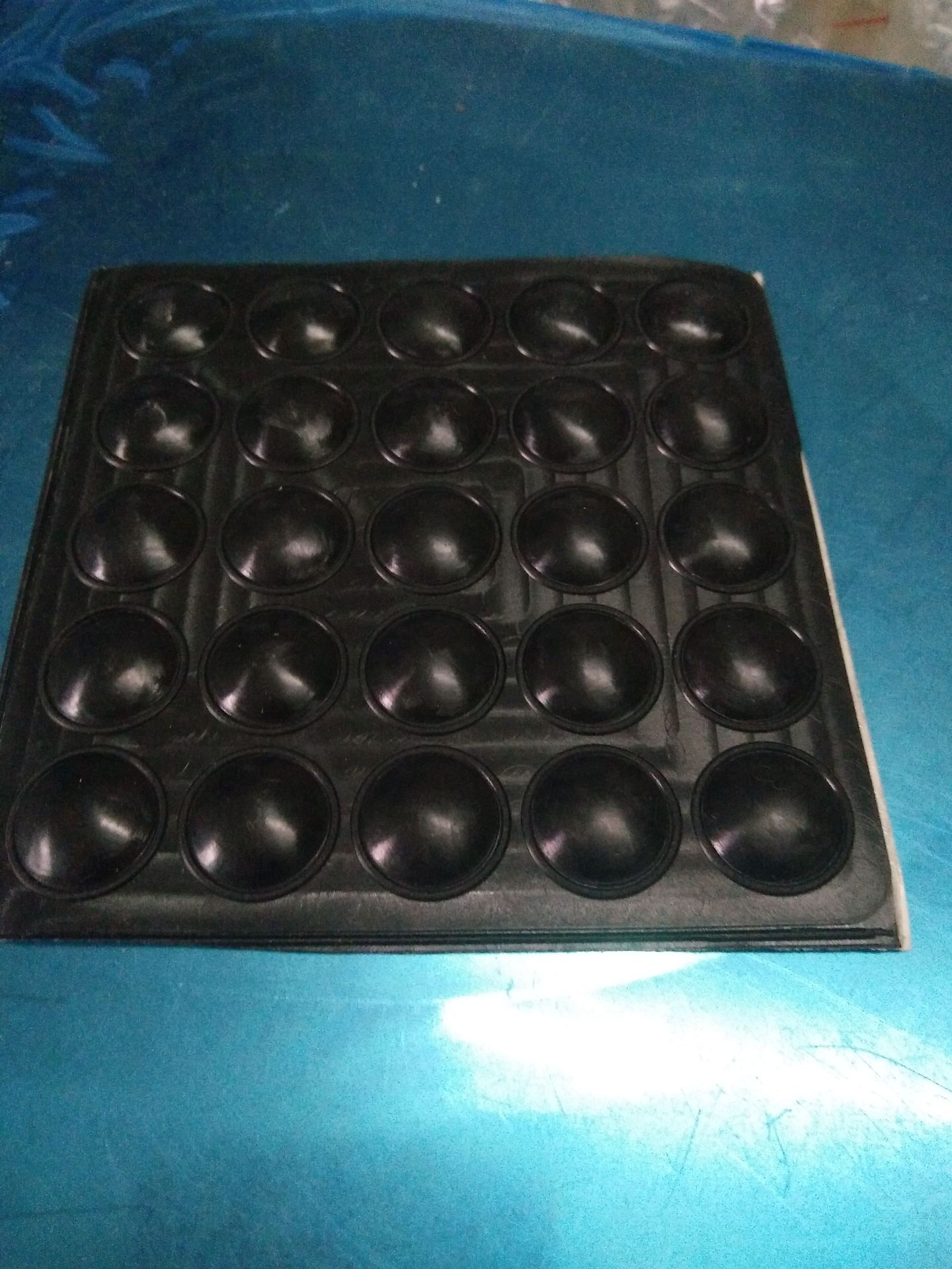 黑色硅胶垫15*3