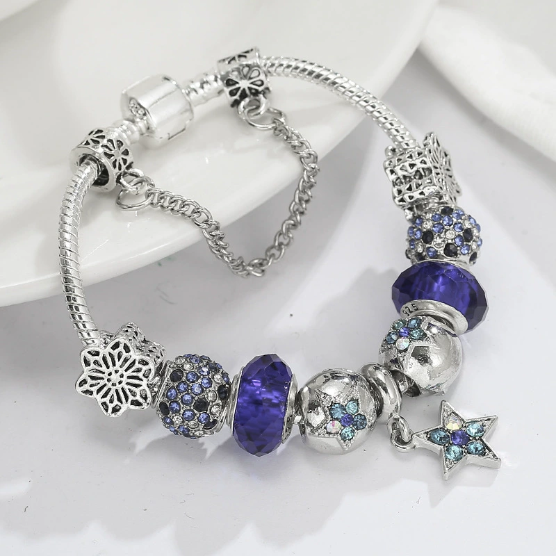 Стильная серебряная металлическая серебряная bracelet, украшение, аксессуар, 2018 год, тренд сезона, европейский стиль