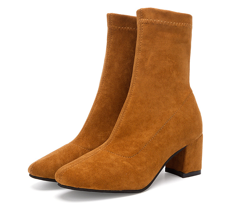 Bottes femme en Daim - Ref 3354891 Image 30