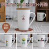 Creative bone porcelain ceramic cup with Gaga Mark Cup Coffee Tea Cup Gift Advertising Cup LOGO