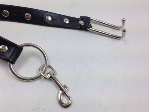 Erotic Products Leather SM Toy Nose Hook Adjustable Restraint Toy Flirt PU Hook Adult Products Hook Nose 