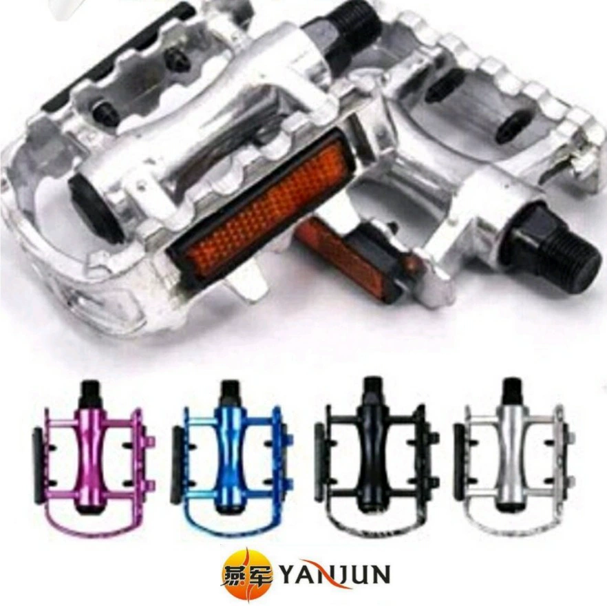 Педаль для горного велосипеда Yuda Универсальная большая ножная педаль из алюминиевого сплава С нескользящими принадлежностями для верховой езды