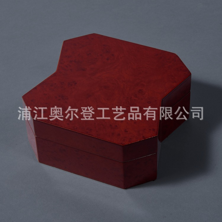 Customized diamond-shaped wooden box packaging box, crystal essential oil bottle, perfume bottle 3ml, custom-made Q-version perfume bottle logo manufacturer detail image 2