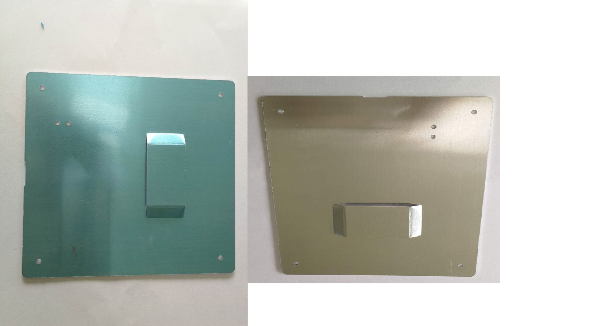 通讯产品铝配件安装板底板Z调节片