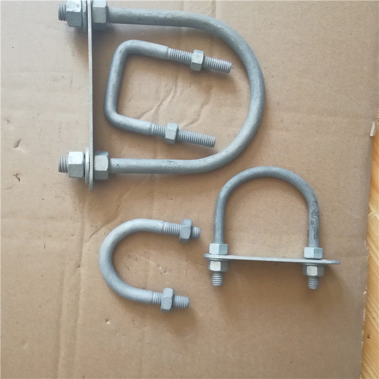 本公司直销各种规格镀锌U型螺栓 U型卡量大从优