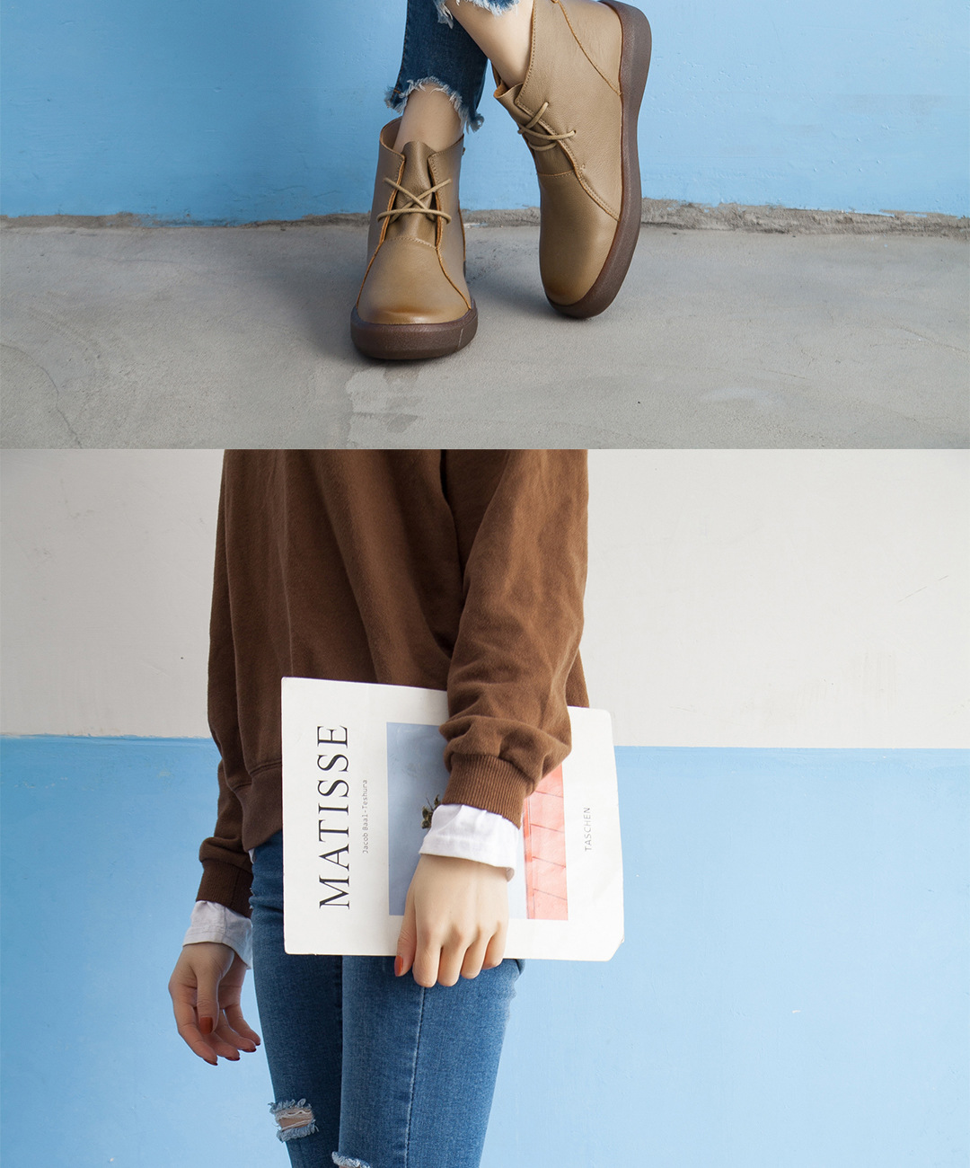 Bottes femme en En cuir - Ref 3355207 Image 18