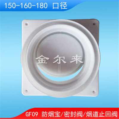 厂家直销 GF09 防烟宝 全密封烟道止回阀|ms