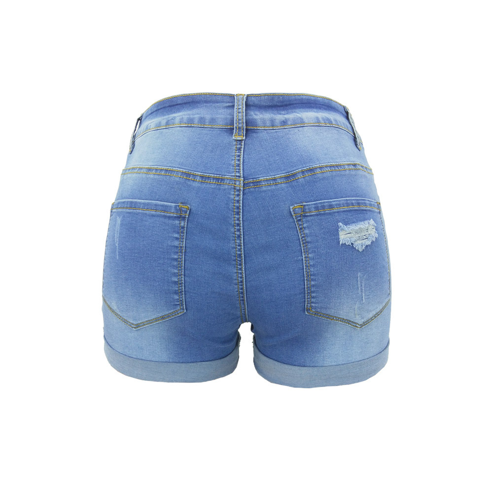 Spring Denim  Ripped Flanging Hot Shorts - Shorts - Uniqistic.com