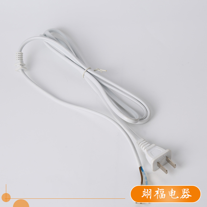 厂家新款国标电源线  白色连接线 国内插头电源线
