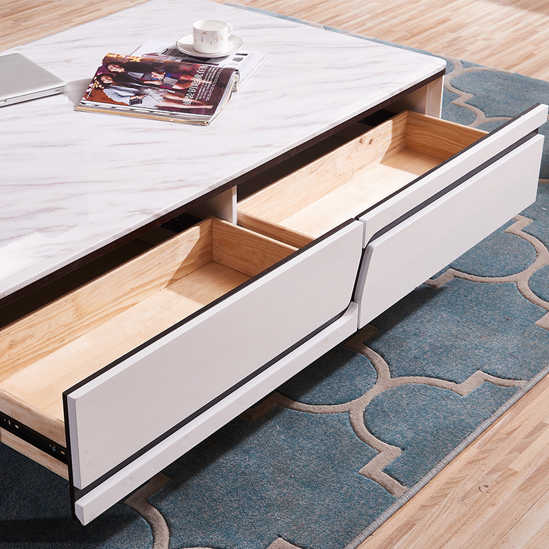 1801系列客廳成套組合茶幾 腳實木座板茶幾 西餐廳茶館家具組合