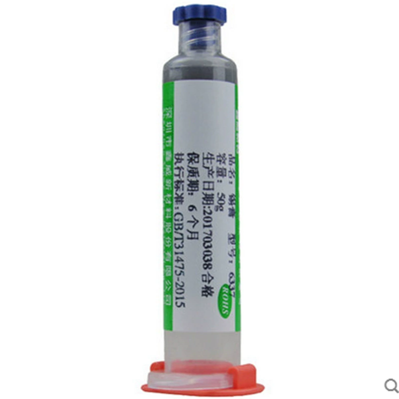 Паяльная паста, 50 г игольчатая трубка, содержащая канифольным флюсом, паяльная паста средней температуры и низкой температуры, паяльная паста для цифровой сварки, ремонтная паяльная паста