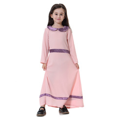 Color-blocking girls' long-sleeve dress, TH609, best-selling on AliExpress eBay Amazon
