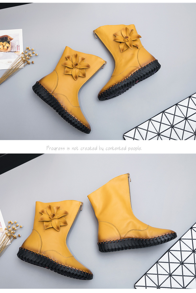 Bottes femme en En cuir - Ref 3355505 Image 38