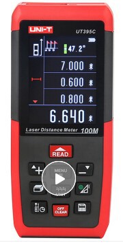 优利德（UNI-T）UT395C 100米激光测距仪 电子尺
