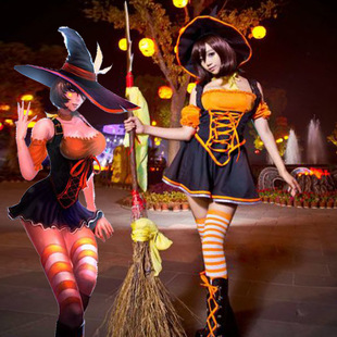 Ӣ����lol��ҰŮ�C�ֱ�Ů�ε���cosplay���b�f�}���Ȼ�Ů�׬F؛