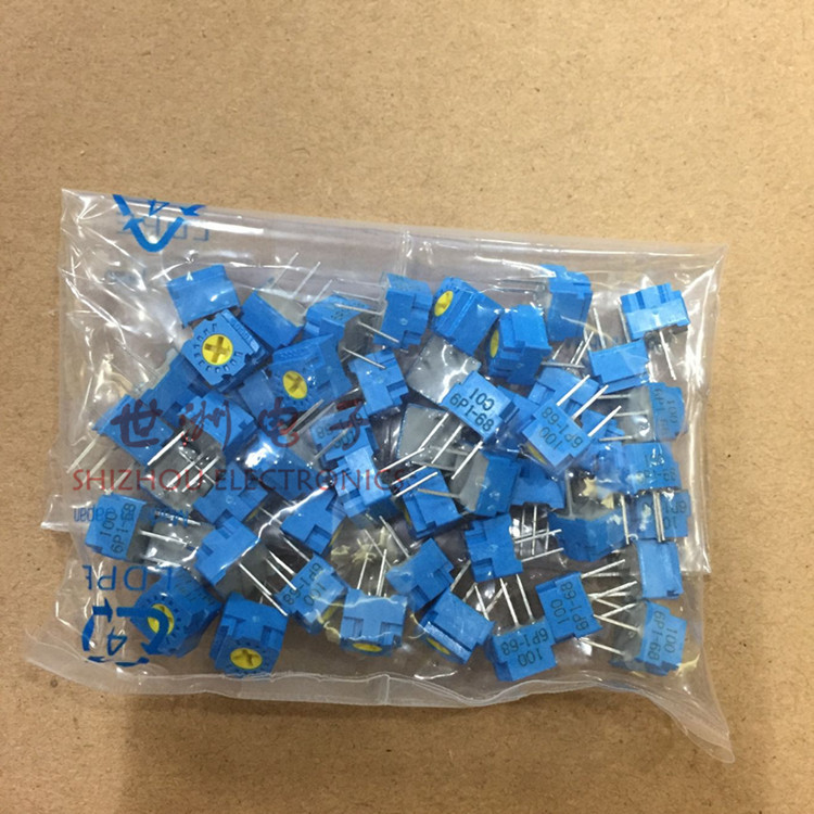 日本TOCOS 精密可调电位器 可调电阻 GF063P1 B100K 10R欧姆