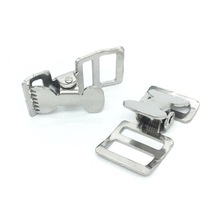 供应通风夹子背带调节夹 虎口夹服装配件织带夹25mm