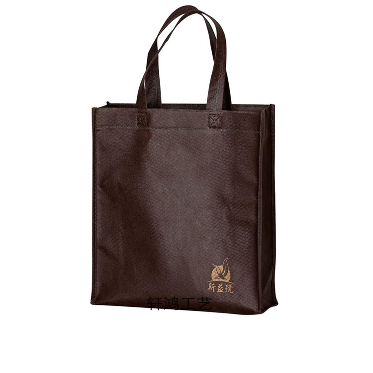 防水彩印无纺布手提袋 不织布超市购物储物袋 礼品广告立体包装袋