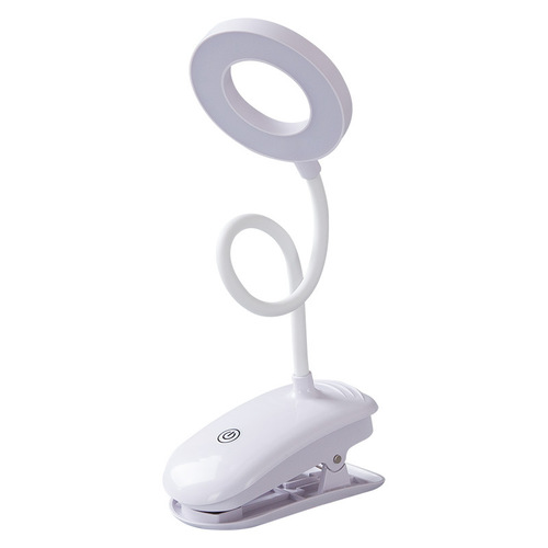 Creative clip folding desk lamp bedroom bedside charging learning eye protection led small desk lamp reading lamp