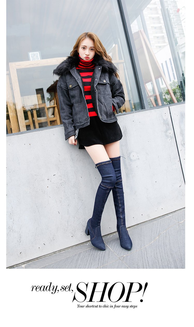 Bottes femme en Tissu - Ref 3355027 Image 42